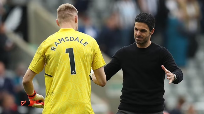 Ramsdale is out of Arteta's plans.